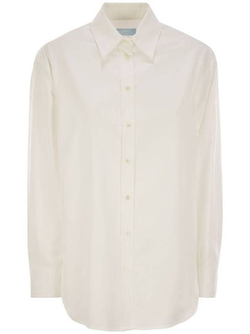 MESCAL - Cotton twill over shirt - WEEKEND MAX MARA - BALAAN 1