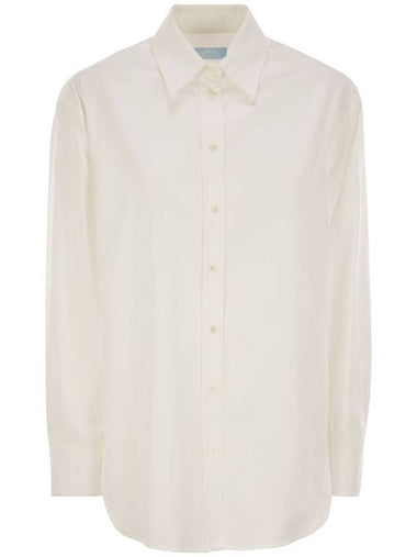 MESCAL - Cotton twill over shirt - WEEKEND MAX MARA - BALAAN 1