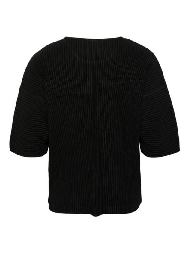 MC March Short Sleeve T-Shirt Black - ISSEY MIYAKE - BALAAN 3