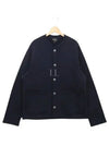 Men's Stevie Cardigan Dark Navy - A.P.C. - BALAAN 2