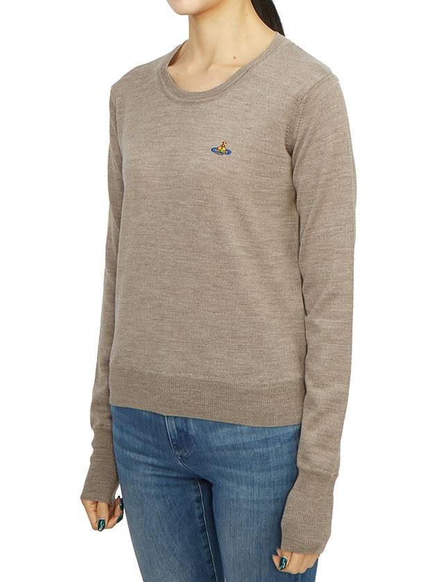 Bea Jumper Knit Top Grey - VIVIENNE WESTWOOD - BALAAN 3