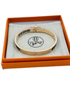 Mini Clic Kelly Bracelet Gold Black - HERMES - BALAAN 4