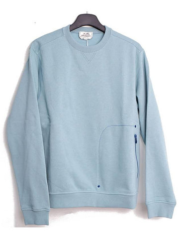 Men's COL ROND Sweatshirt H257700HA64SM - HERMES - BALAAN 1