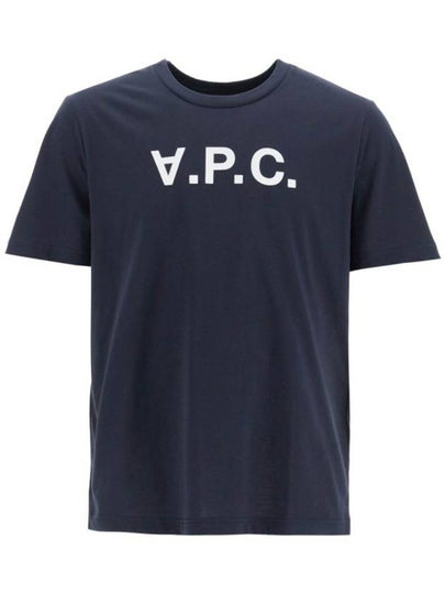 Standard Grand VPC Short Sleeve T-Shirt Navy - A.P.C. - BALAAN 2