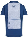 Shadow Project Geometric Printing Pocket Short Sleeve T-Shirt Blue - STONE ISLAND - BALAAN 4