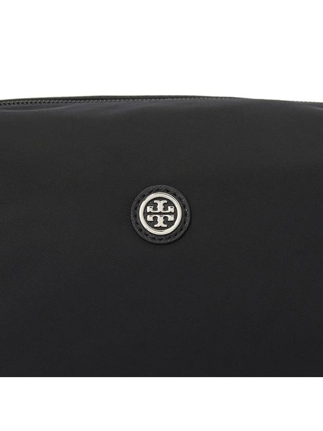 Virginia Large Pouch Bag Black - TORY BURCH - BALAAN 8