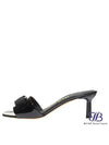 Vara Bow Sandal Heels Black - SALVATORE FERRAGAMO - BALAAN 2