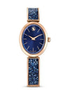 Women's Crystal Rock Oval Metal Watch Blue - SWAROVSKI - BALAAN 2