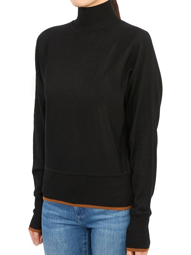 Women's Edukata Turtleneck Sweater Black - MAX MARA - BALAAN.