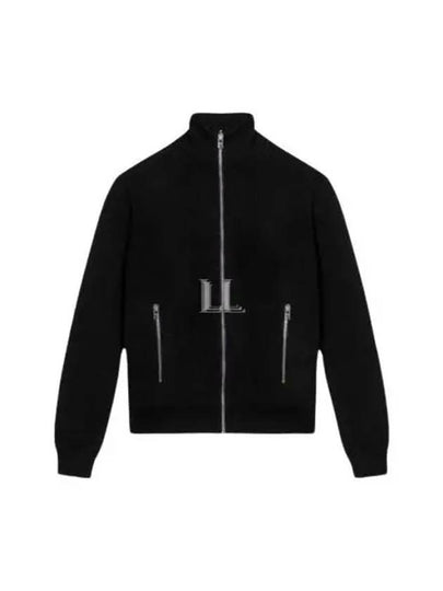 Reversible Wool Nylon Bomber Jacket Black - PRADA - BALAAN 2