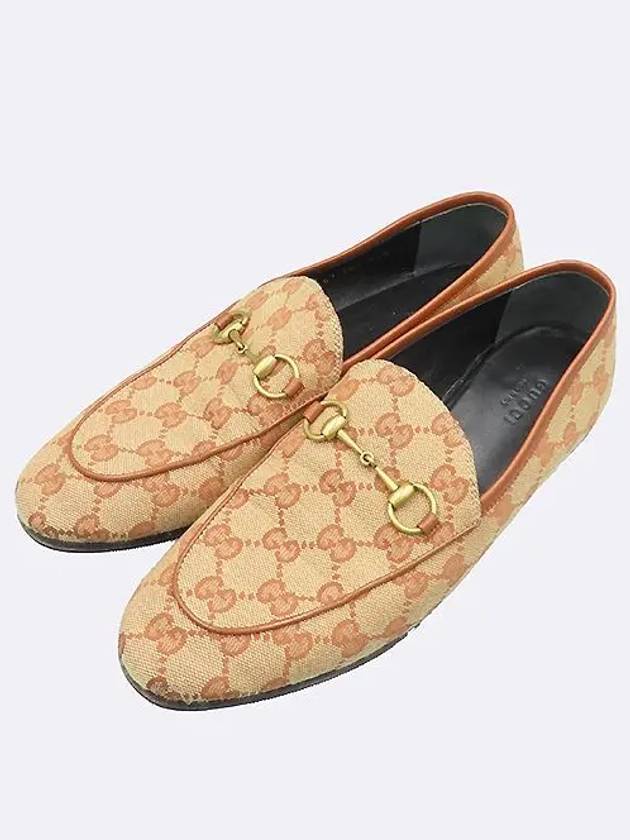 431467 Sahara Rubino Color Jordan Maxi GG Logo Women s Loafers 38 - GUCCI - BALAAN 2