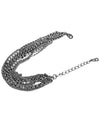 Layered Chain Bracelet Silver - BASSCLEF - BALAAN 3