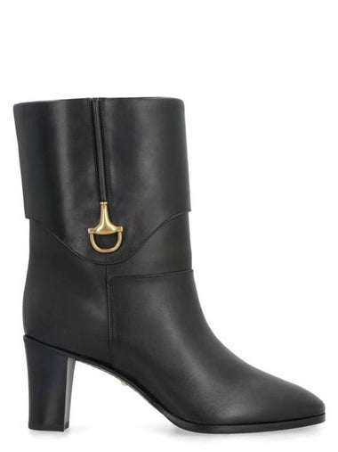 boots 718363AFE00 1000 BLACK - GUCCI - BALAAN 1