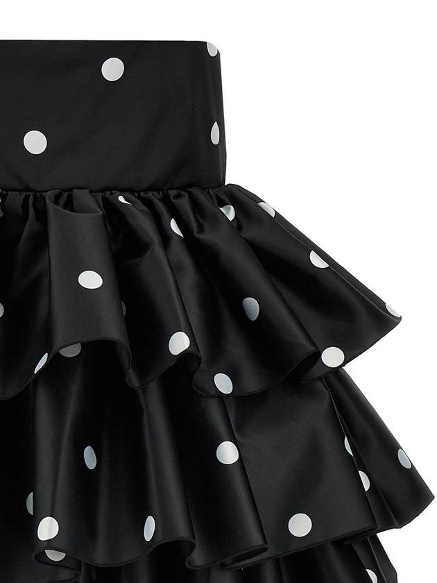 Rotate Birger Christensen 'Satin Ruffle' Dress - ROTATE - BALAAN 3