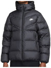 Primaloft Stormfit Windrunner Hooded Puffer Padding Black - NIKE - BALAAN 2