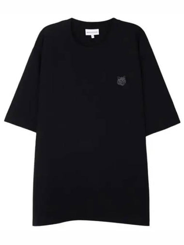 Foxhead patch oversized T shirt - MAISON KITSUNE - BALAAN 1