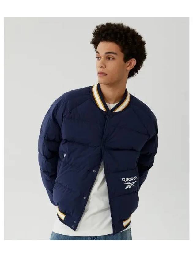 Varsity Stadium Padding Jumper Navy - REEBOK - BALAAN 1