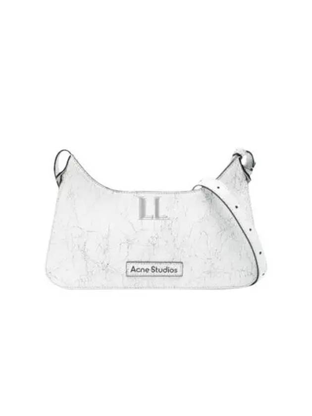 Platt Small Shoulder Bag White - ACNE STUDIOS - BALAAN 2