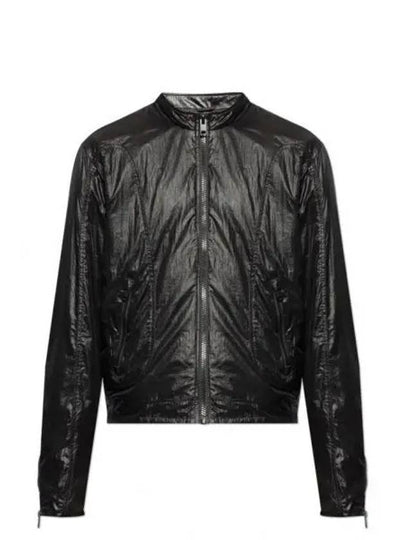 J Clay Shiny Ripstop Biker Jacket Black - DIESEL - BALAAN 2