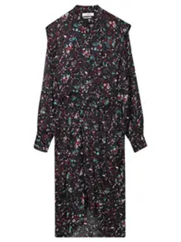 Oclaya floral midi dress - ISABEL MARANT - BALAAN 3