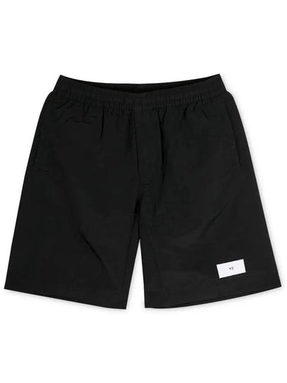 Mid Length Logo Swim Shorts Black - Y-3 - BALAAN 2