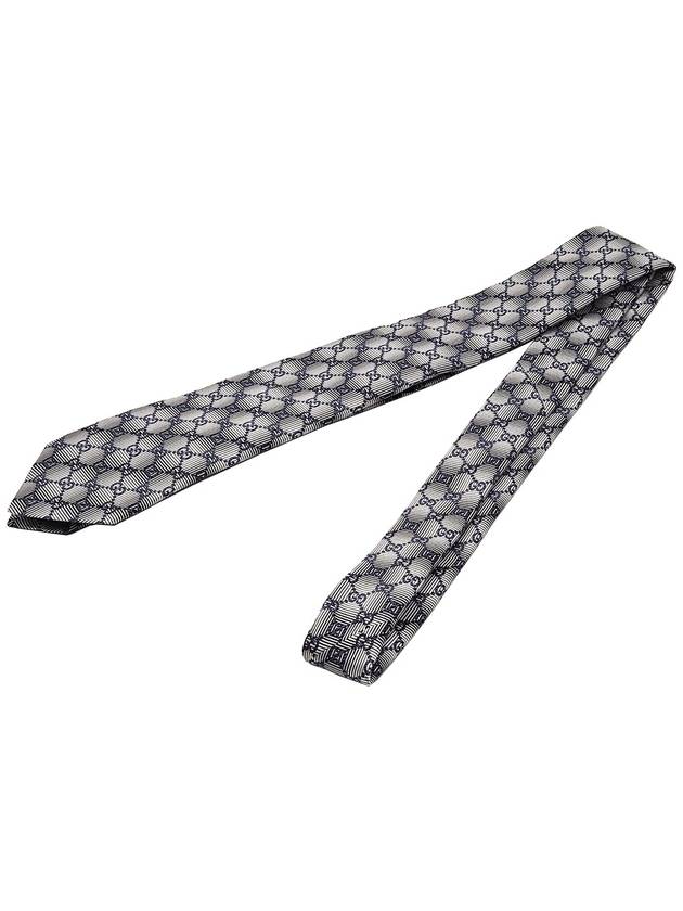 Gucci 408869 GG interlocking silk tie - GUCCI - BALAAN 4