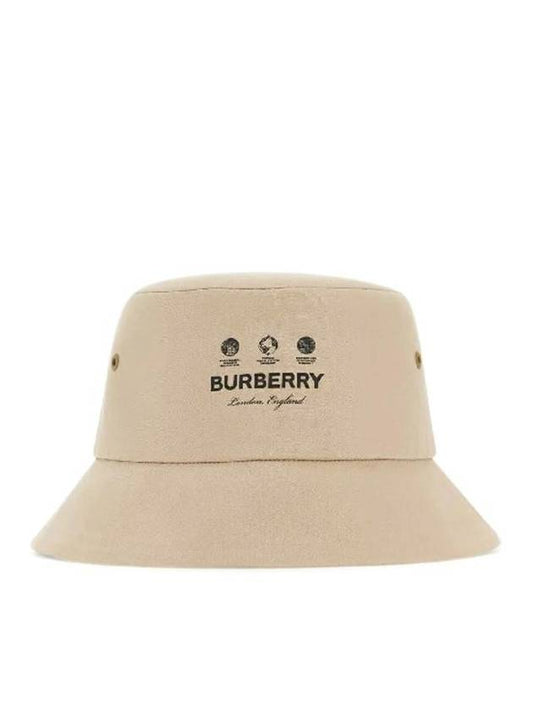 FW23 BUCKET HAT 8063900 A7405SOFTFAWN - BURBERRY - BALAAN 1