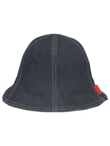 sliced bucket hat dark denim - SUNNEI - BALAAN 1