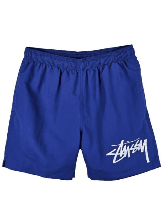 Big Stock Water Shorts Blue - STUSSY - BALAAN 1