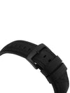 Men's Luigi Leather Watch Black - EMPORIO ARMANI - BALAAN 5