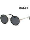 Eyewear Round Overfit Sunglasses Dark Blue - BALLY - BALAAN 5