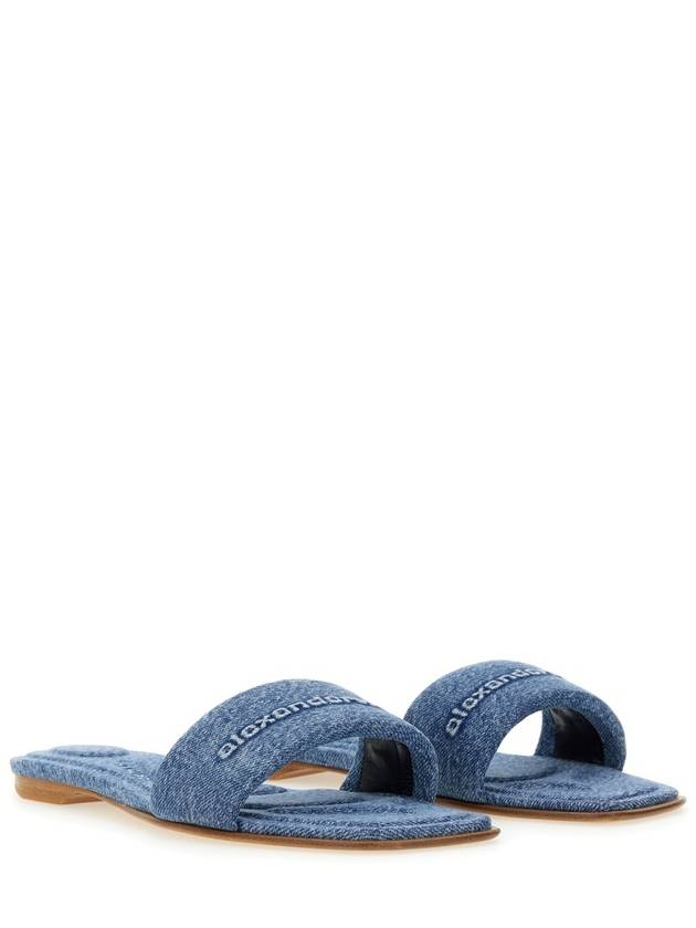 DENIM "VY" SLIPPER - ALEXANDER WANG - BALAAN 2