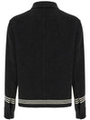 EKD Woven Overshirt Wool Jacket Black - BURBERRY - BALAAN 4