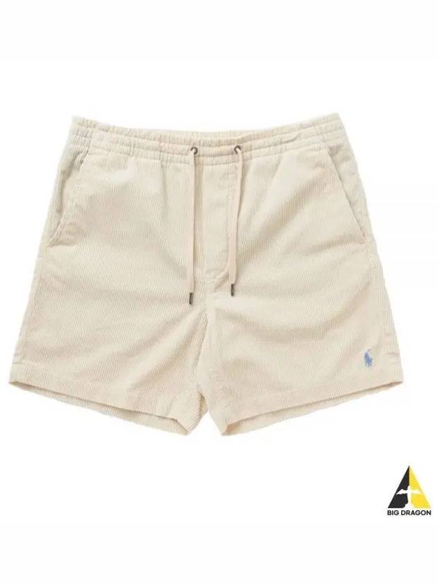 Cordyroy Prepster Shorts Cream - POLO RALPH LAUREN - BALAAN 2