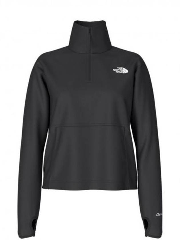 Women's Alpine Polartec 100 Half Zip Up Sweatshirt Black - THE NORTH FACE - BALAAN 2