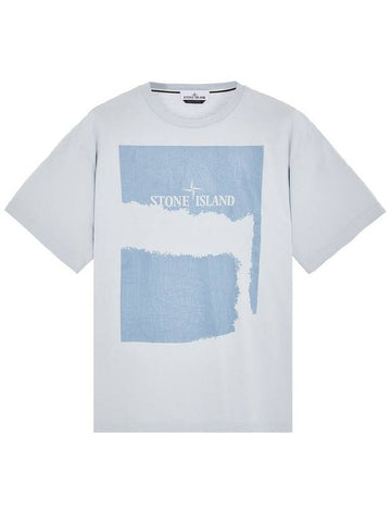 Logo printed short sleeve t shirt 80152RC90 V0041 - STONE ISLAND - BALAAN 1