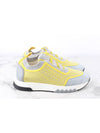 Addict knit sneakers yellow 35 220 - HERMES - BALAAN 5