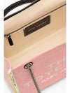 Denim Chain The Medium Tote Ribbon Pink 2F4HTT018H05 669 - MARC JACOBS - BALAAN 5