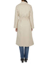 Umido Cashmere Single Coat Ivory - MAX MARA - BALAAN 6