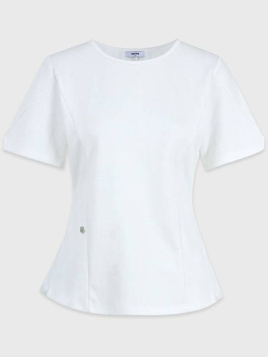Iberis slit line short sleeve t-shirt - MICANE - BALAAN 1