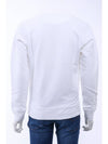 Men's Industrial One Print Sweatshirt White - STONE ISLAND - BALAAN 4