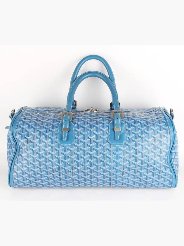 Croisier 50 Boston Bag Blue - GOYARD - BALAAN 1