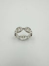 Small Chaine D'Ancre Enchainee Ring Silver - HERMES - BALAAN 6