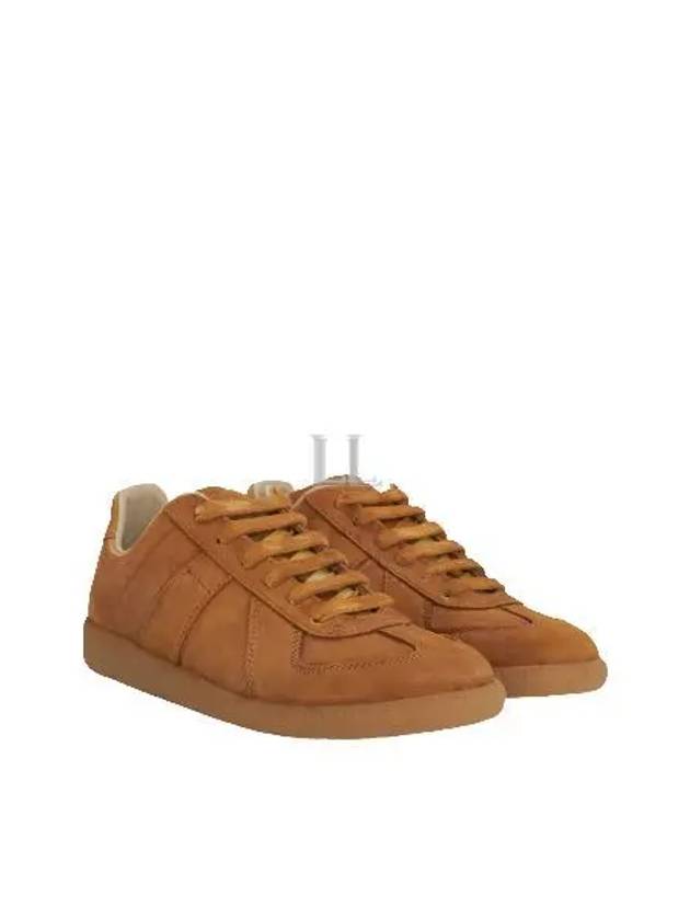 Women's Replica Low Top Sneakers Camel - MAISON MARGIELA - BALAAN 2