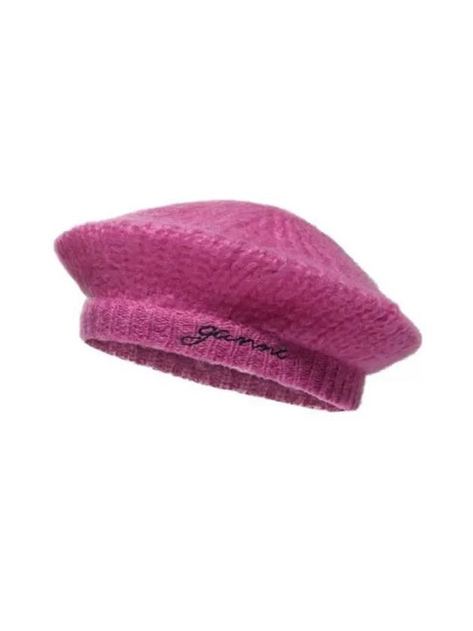 23 ss brush knit beret A4599 397 B0110822503 - GANNI - BALAAN 2