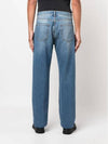 Back Stitch 5 Pocket Straight Jeans Medium Wash - MAISON MARGIELA - BALAAN 5