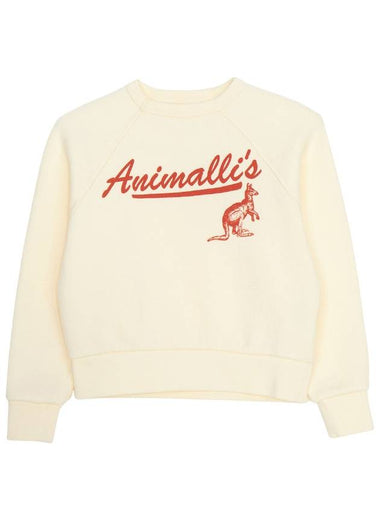 Kids brushed sweatshirt F24023 221 FU - THE ANIMALS OBSERVATORY - BALAAN 1