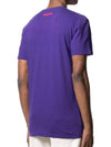 Purple CrewNeck Cool Fit TShirt - DSQUARED2 - BALAAN 6