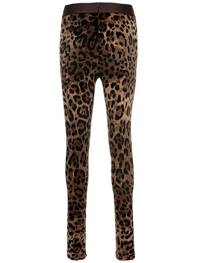 Leopard Leggings FTCQKTFJ7D5 S8350 JACQUARD B0170470767 - DOLCE&GABBANA - BALAAN 3