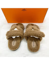 Chypre Sandals Woolskin Beju Akhjil - HERMES - BALAAN 4